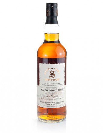 Glen Spey 9 Year Old 2015 Signatory 100-Proof Edition #37