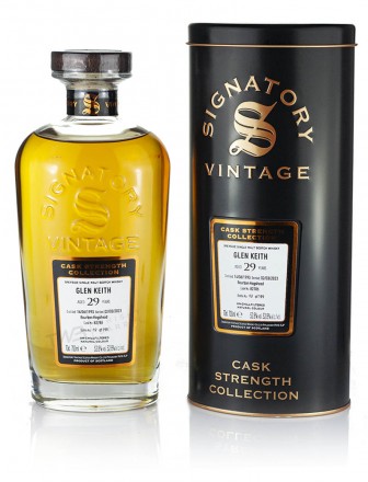Glen Keith 29 Year Old 1993 Signatory Cask Strength