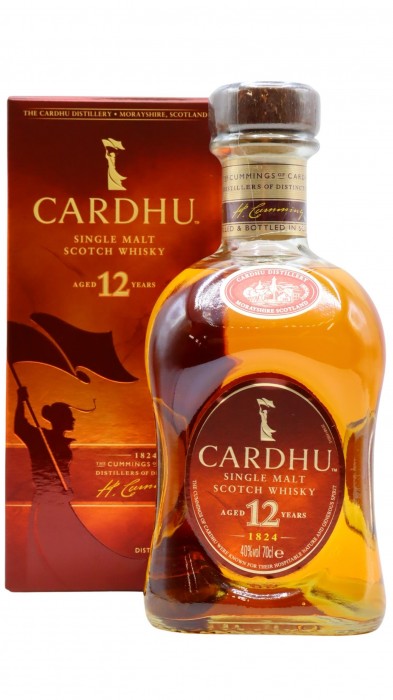 Cardhu Speyside Single Malt Scotch 12 year old