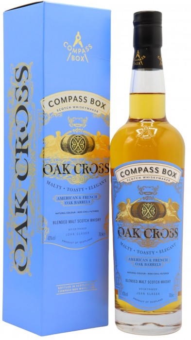 Compass Box Oak Cross