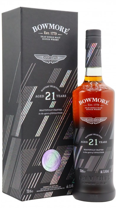 Bowmore Aston Martin Master's Selection 2024 Release Singl 21 year old