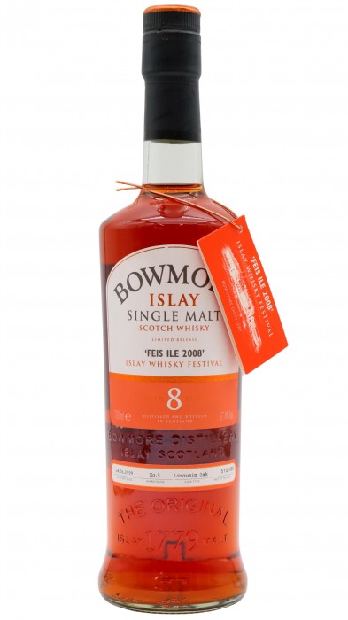 Bowmore Feis Ile 2008 1999 8 Year Old