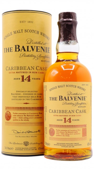 Balvenie Caribbean Cask 14 Year Old