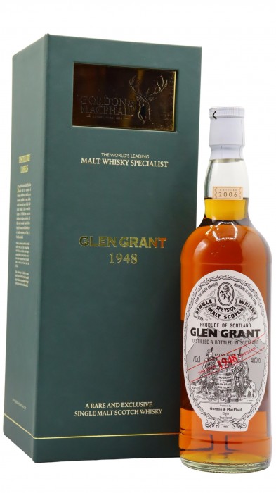 Glen Grant Gordon & MacPhail Speyside Single Malt Scotch 1948 58 year old