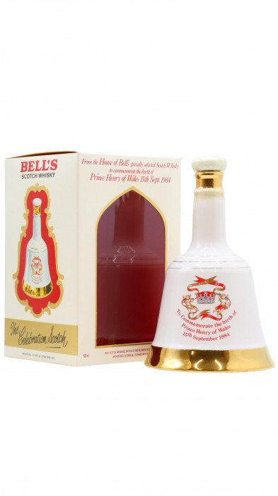 Bell's Decanter Birth of Prince Henry of Wales 8 Year Old