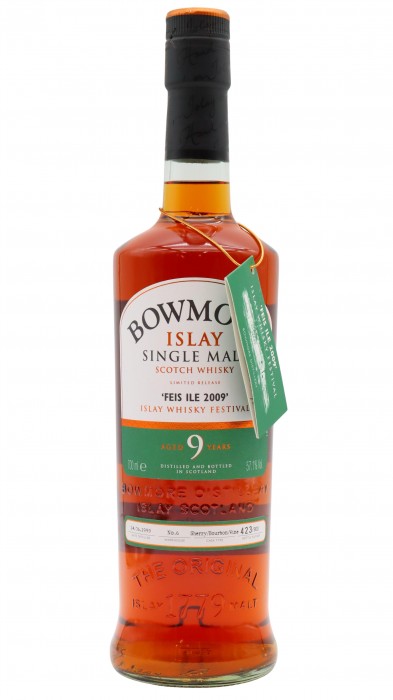 Bowmore Feis Ile 2009 1999 9 Year Old