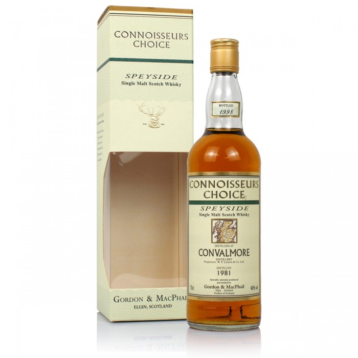 Convalmore 1981 Connoisseurs Choice, Bottled 1998