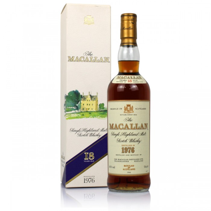 Macallan 1976 18 Year OId