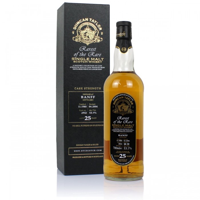Banff 1980 25 Year Old, Duncan Taylor Cask #2912