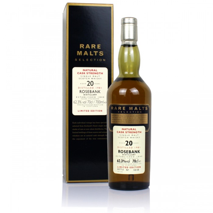 Rosebank 1981 20YO Rare Malts Selection 62.3%