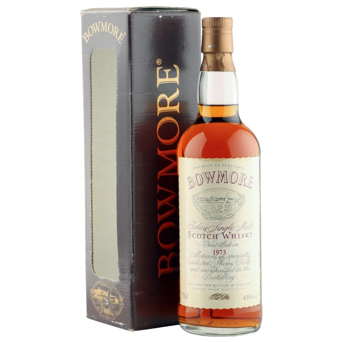 Bowmore 1973, Oddbins Bottling with Box - Sherry Butt #5173-5174