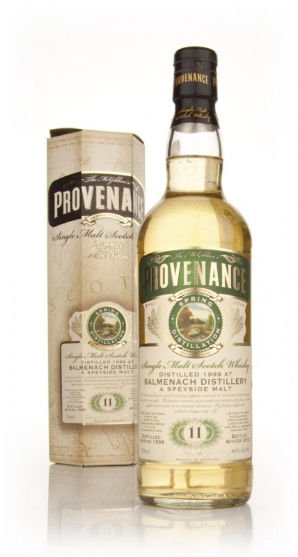Balmenach 11 Year Old 1998 Provenance Douglas Laing