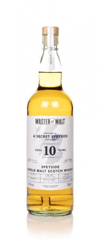 A Secret Speyside Distillery 10 Year Old (Master of Malt)