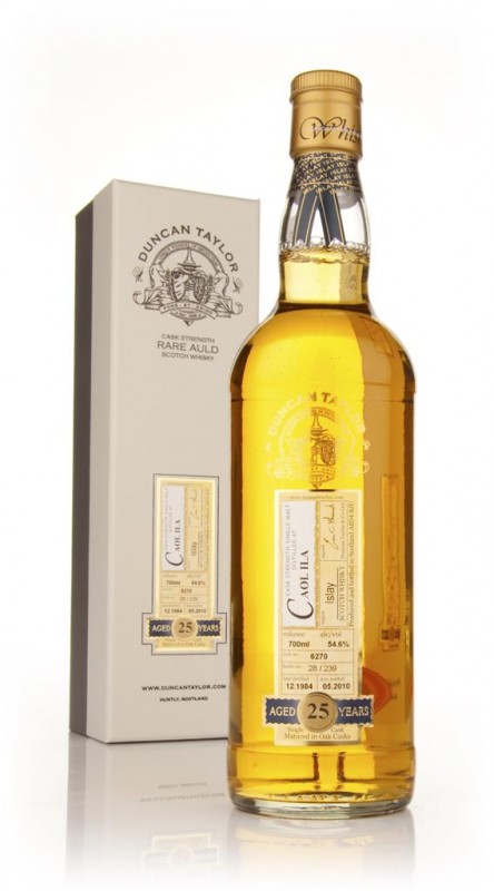 Caol Ila 25 Year Old 1984 Rare Auld Duncan Taylor