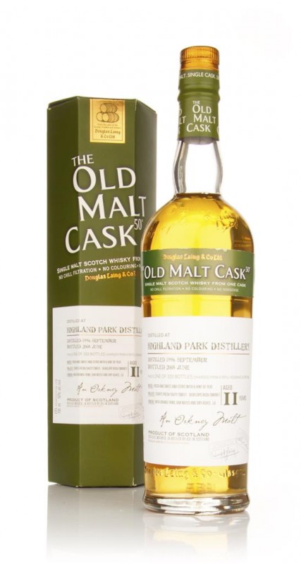 Highland Park 11 Year Old 1996 Old Malt Cask Douglas Laing