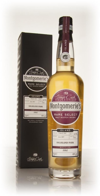 Highland Park 15 Year Old 1992 Rare Select Montgomerie's