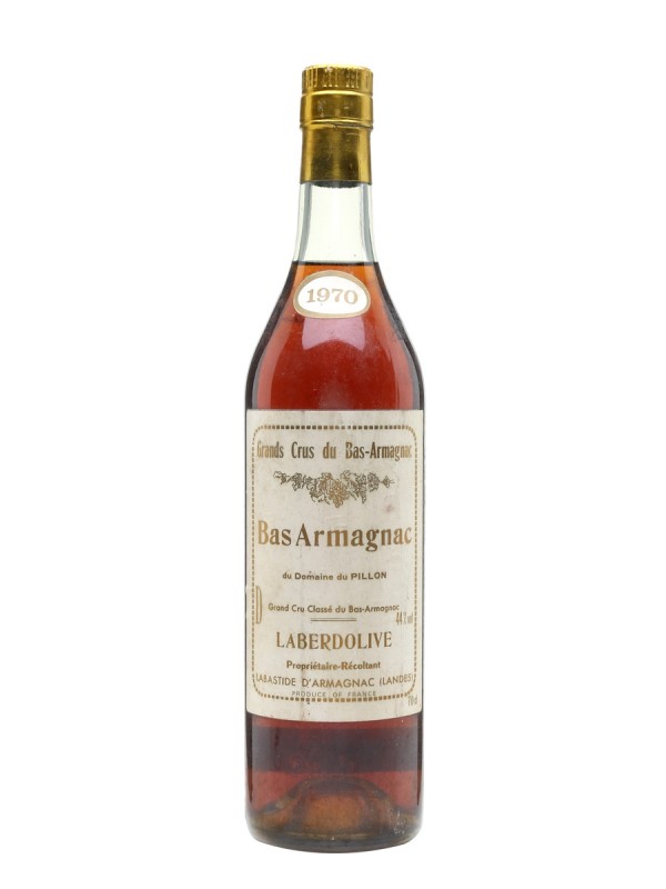 Domaine du Pillon 1970 Armagnac Laberdolive