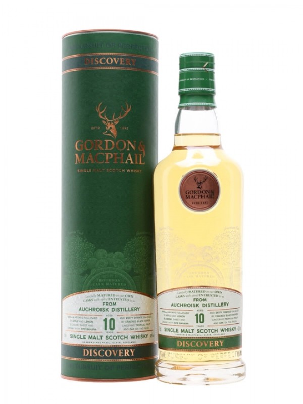Auchroisk 10 Year Old / Bourbon Cask / Gordon & MacPhail Discovery