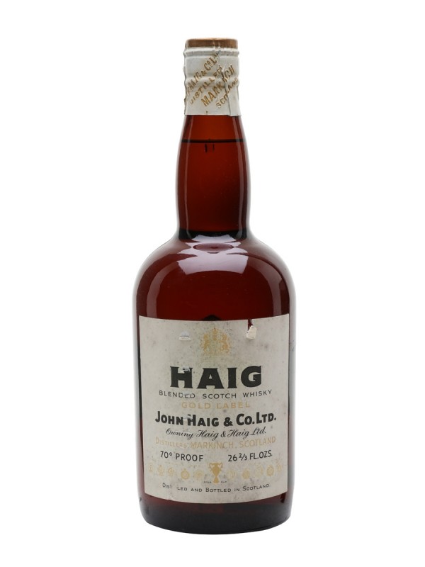 Haig Spring Cap Bottled 1960's