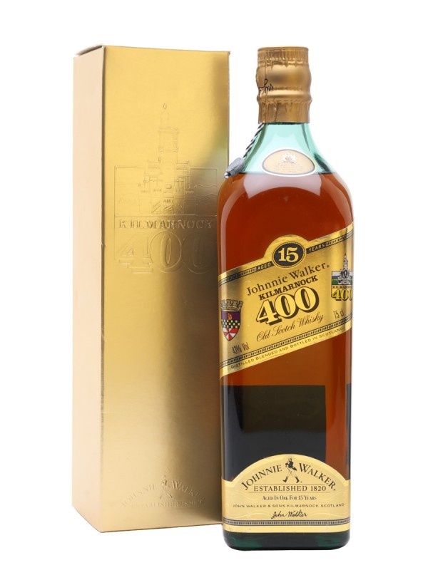 Johnnie Walker Kilmarnock 400 / 15 Year Old / Bottled 1990s