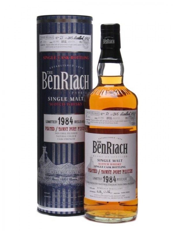 Benriach 1984 25 Year Old Peated Tawny Port Finish