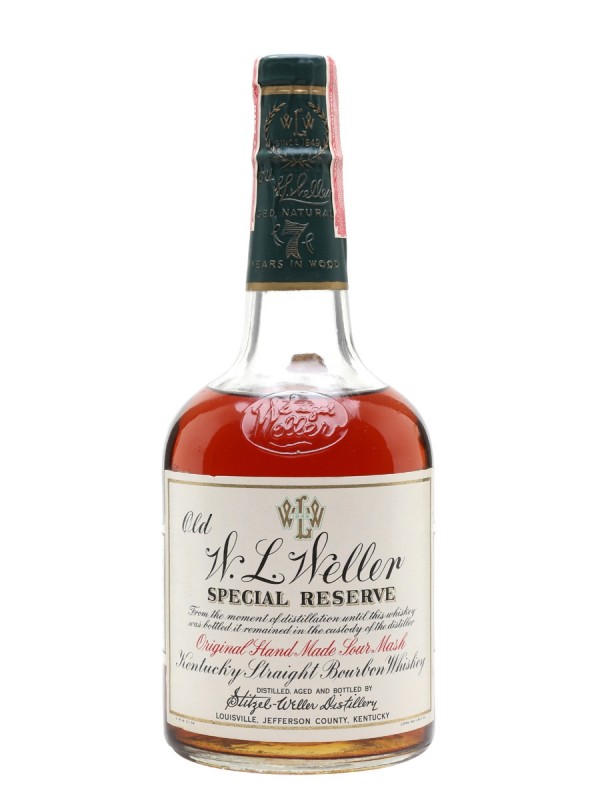 W L Weller 7 Year Old Special Reserve Bottled 1960s