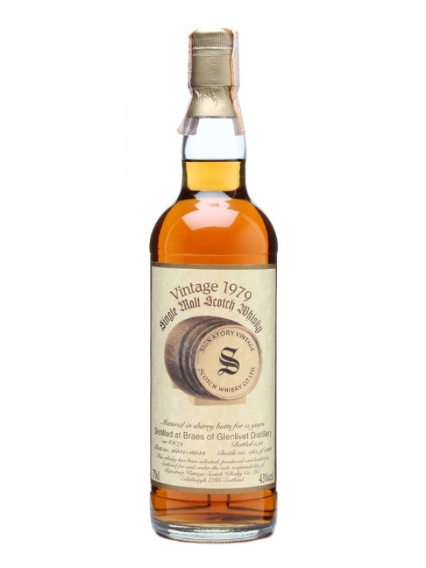 Braes of Glenlivet 1979 15 Year Old Sherry Cask Signatory