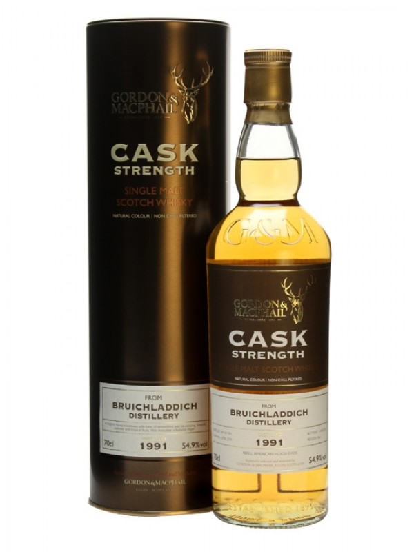 Bruichladdich 1991 Gordon & Macphail Cask Strength