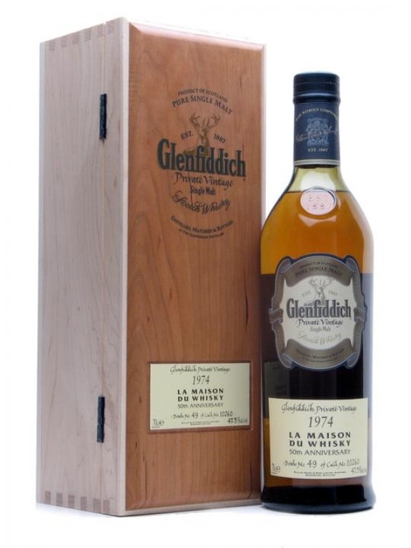 Glenfiddich 1974 50th Anniversary LMW