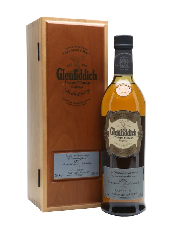 Glenfiddich 1976 Concorde Cask #2433