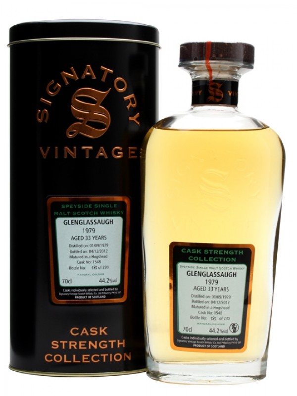 Glenglassaugh 1979 33 Year Old Cask #1548 Signatory Cask Strength Collection