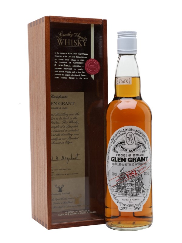 Glen Grant 1952 / 52 Year Old / Gordon & MacPhail