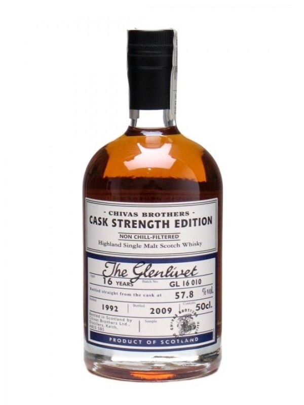 Glenlivet 1992 16 Year Old Cask Strength Edition 57.8