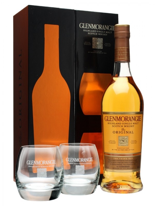 Glenmorangie 10 Year Old 2 tumblers Gift Pack