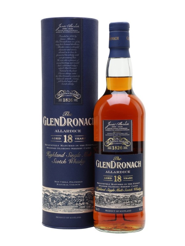 Glendronach 18 Year Old Allardice Sherry Cask