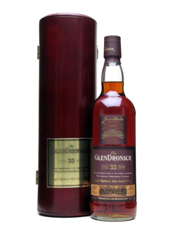 Glendronach 33 Year Old Oloroso Sherry Cask
