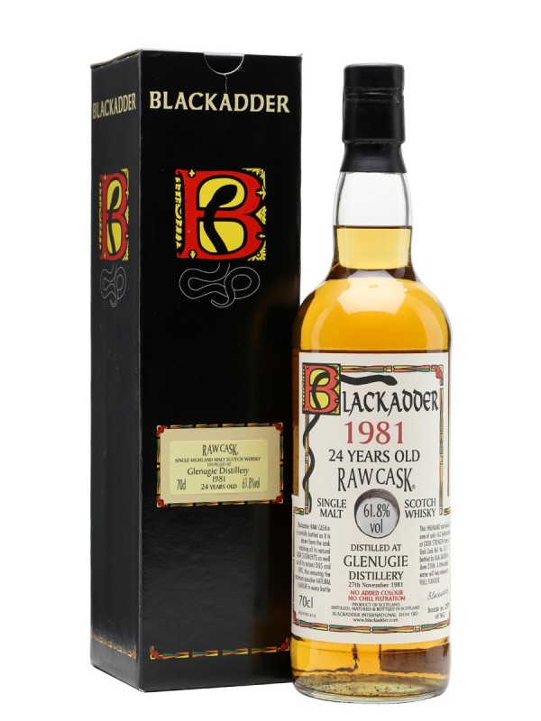 Glenugie 1981 24 Year Old Blackadder Raw Cask
