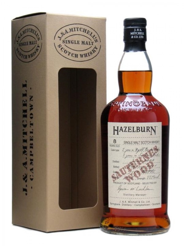Hazelburn 2002 8 Year Old Sauternes Finish