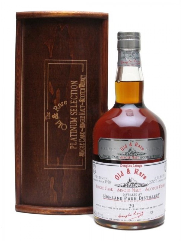 Highland Park 1978 29 Year Old Sherry Cask Douglas Laing Platinum Selection