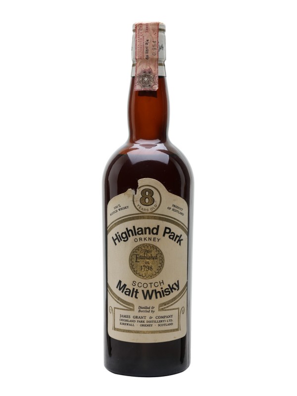 Highland Park 8 Year Old Bottled 1960s
