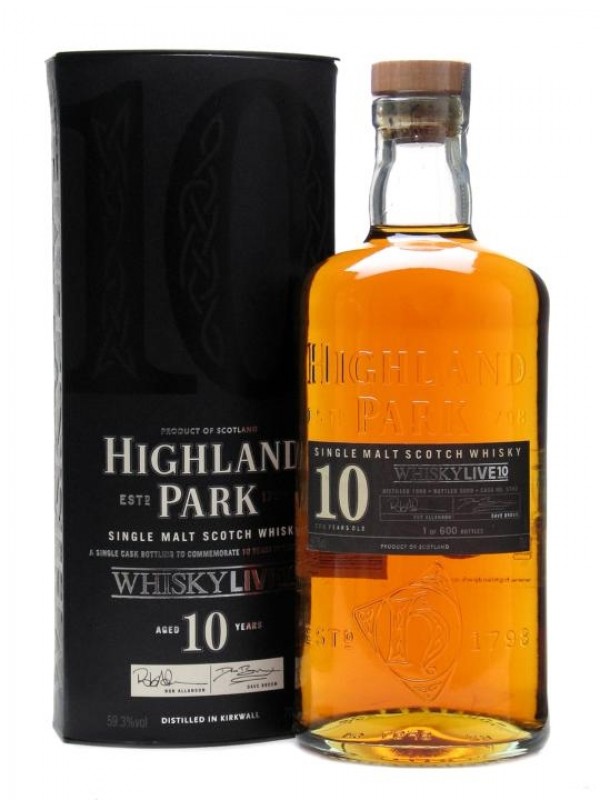 Highland Park 10 Year Old Whisky Live 10th Anniversary