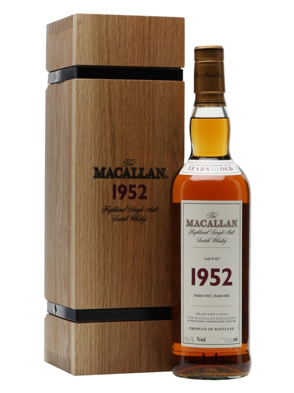 Macallan 1952 50 Year Old Fine Rare #627