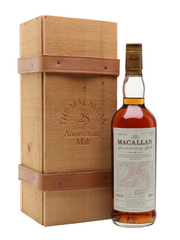Macallan 1974 25 Year Old Anniversary Malt