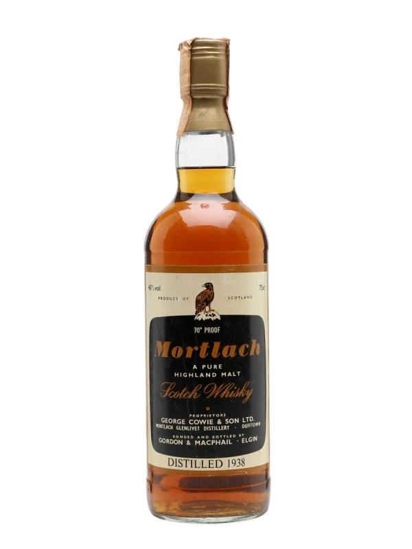 Mortlach 1938 Sherry Cask Bottled 1980s Gordon & Macphail