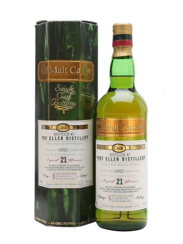 Port Ellen 1982 21 Year Old Douglas Laing Old Malt Cask
