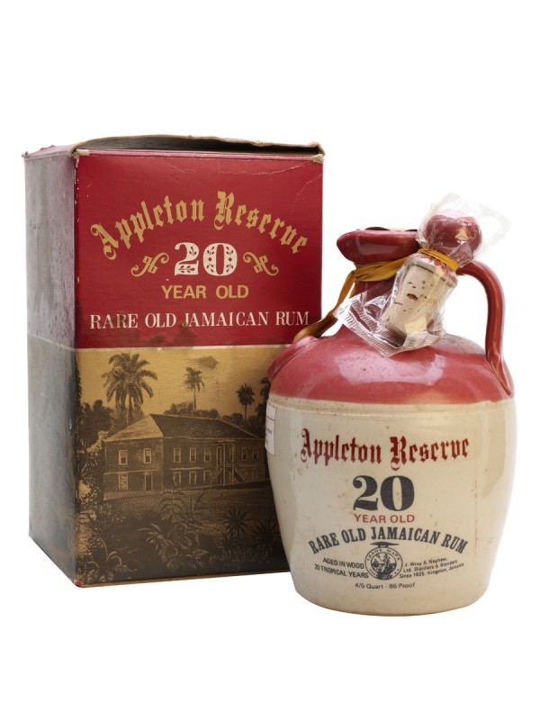 Appleton Reserve 20 Year Old Decanter Bottled 1970s