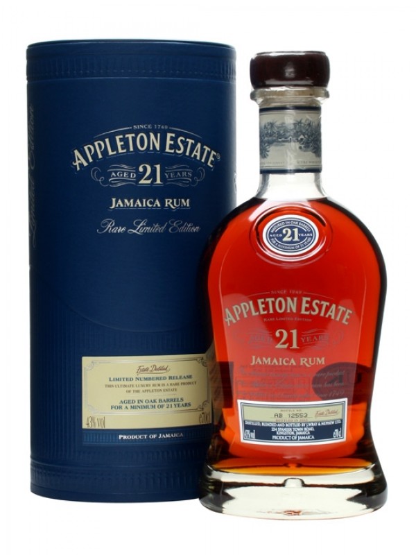 Appleton Estate 21 Year Old Rum Single Traditional Blended Rum