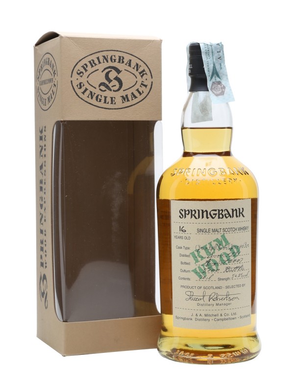 Springbank 1991 16 Year Old Rum Wood