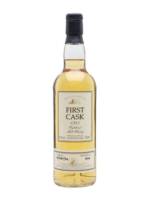 Teaninich 1981 16 Year Old First Cask