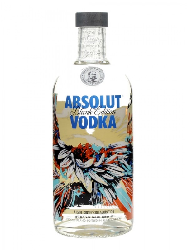 Absolut Vodka Blank Edition Dave Kinsey